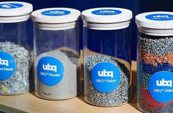 UBQ’s reprocessed waste bio-based thermoplastics take many forms. 
