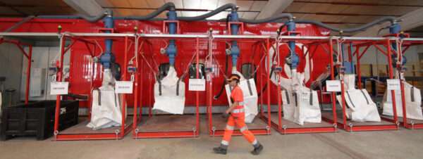 First Recycling facility in Europe. Courtesy of Veolia.