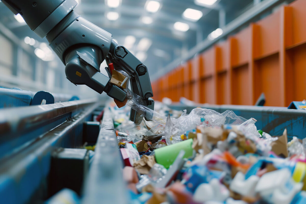 Automation and Deep Learning Enhances Waste Sorting for Efficient Recycling.