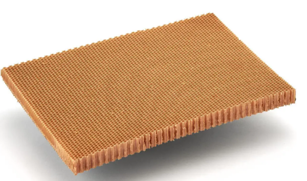 Nomex® aramid honeycomb core material. Courtesy of GelComponents.