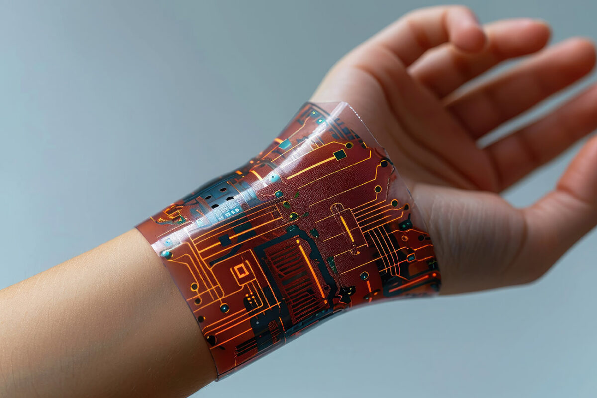 Nanocomposite-based e-skins could offer an ideal solution. Their soft, skin-like properties enable seamless attachment to the epidermis.