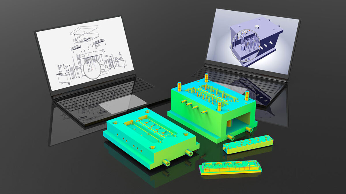 A well-designed mold will have features that distribute heat evenly, preventing hotspots that can cause damage over time. Incorporating cooling channels helps ensure consistent temperatures during the molding process. Simulation is a good way to predict the mold life and optimize the design before cutting the steel. 