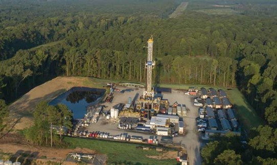 Haynesville Shale. Courtesy of The American Oil and Gas Reporter.