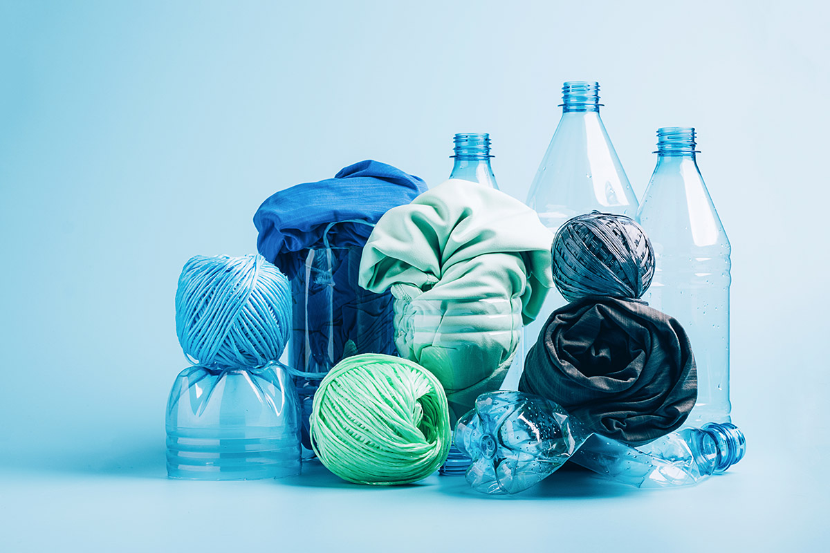 Many consumer goods contain polyester. With new technological advancements, manufacturers can reduce the carbon footprint of this material.